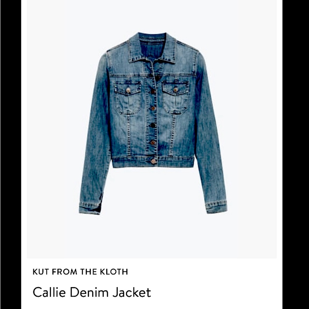 Callie denim jacket from Kut from the Kloth!